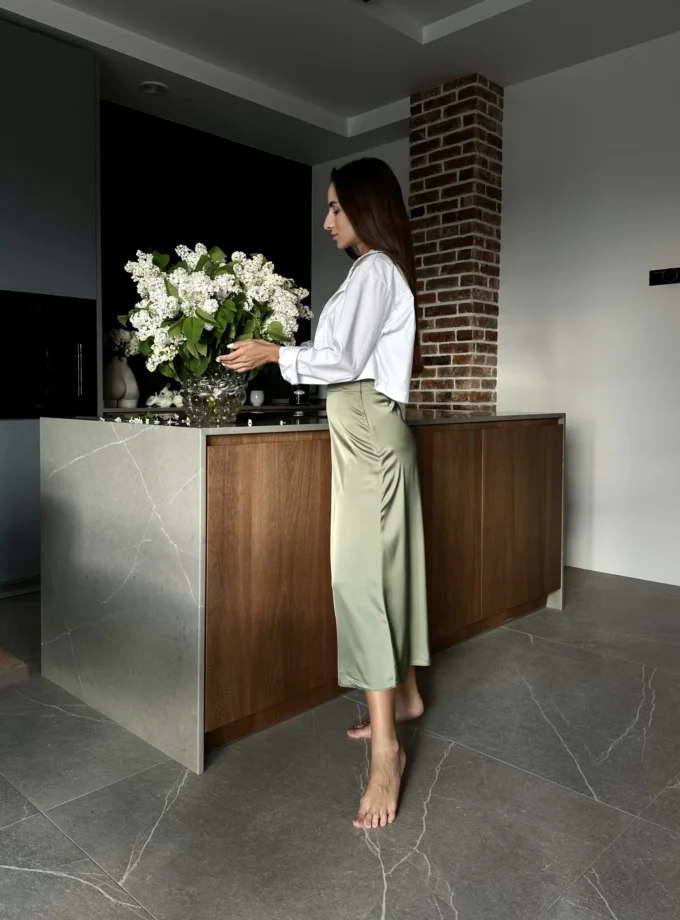 Спідниця з віскозного шовку