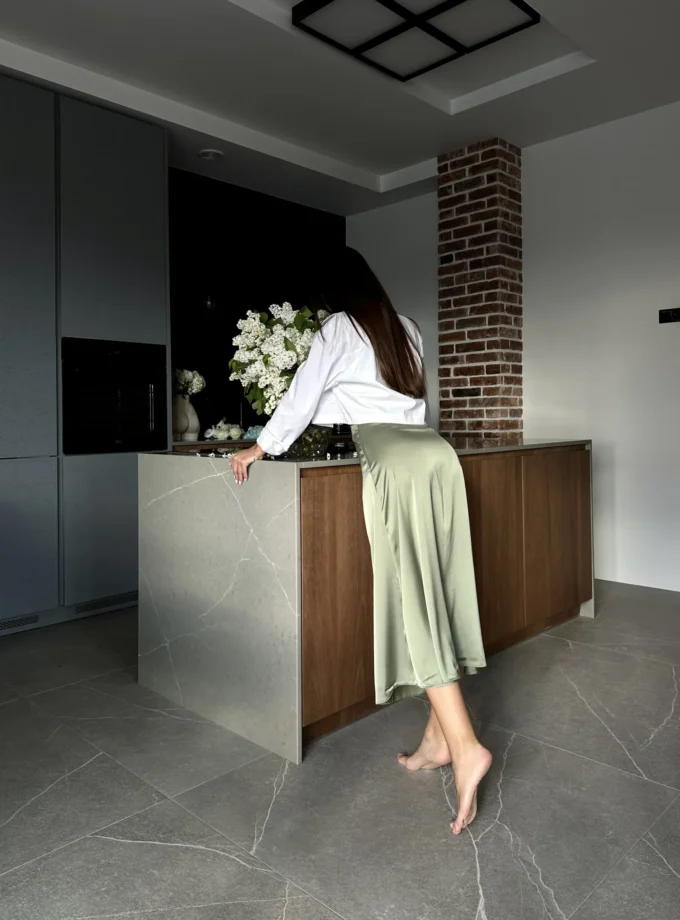 Спідниця з віскозного шовку