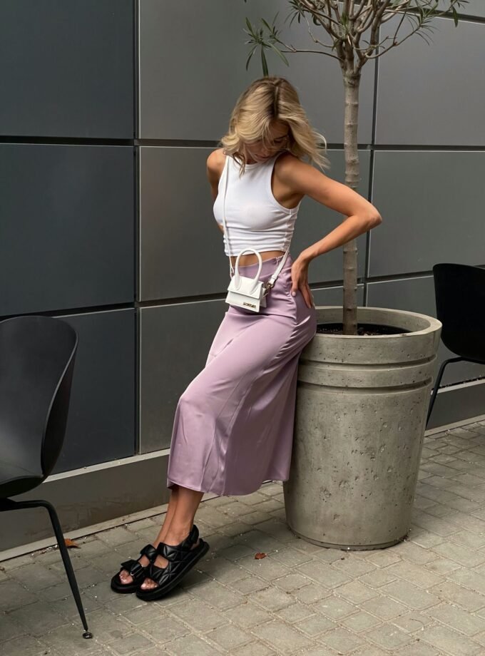 Спідниця з віскозного шовку