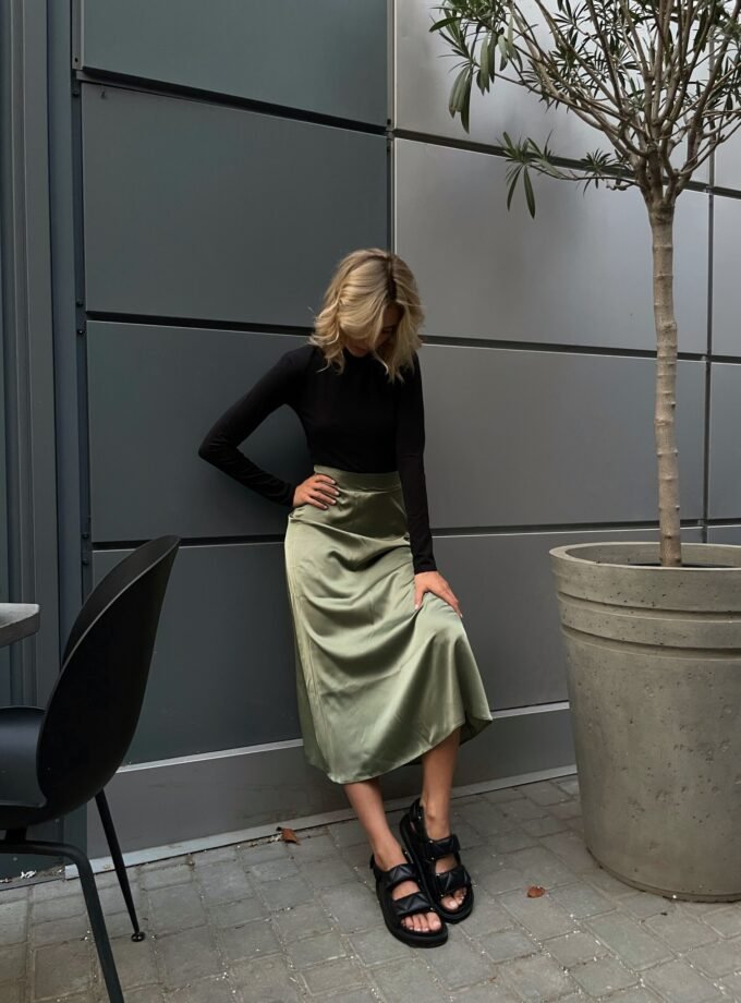 Спідниця з віскозного шовку