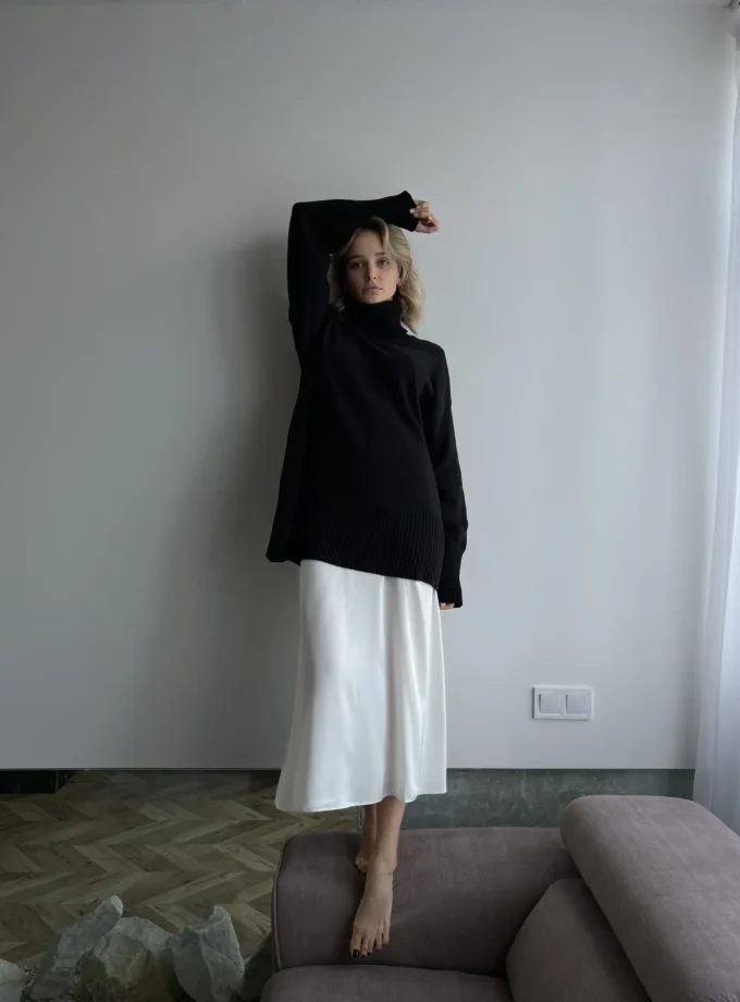 Бавовняний светр Black