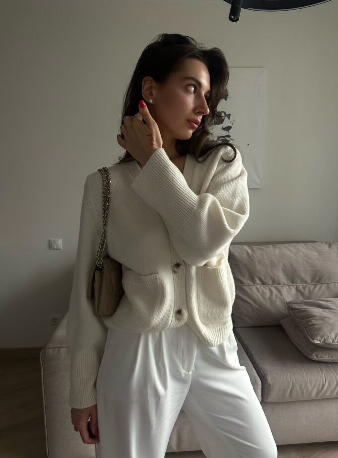 Вовняний кардиган Milk