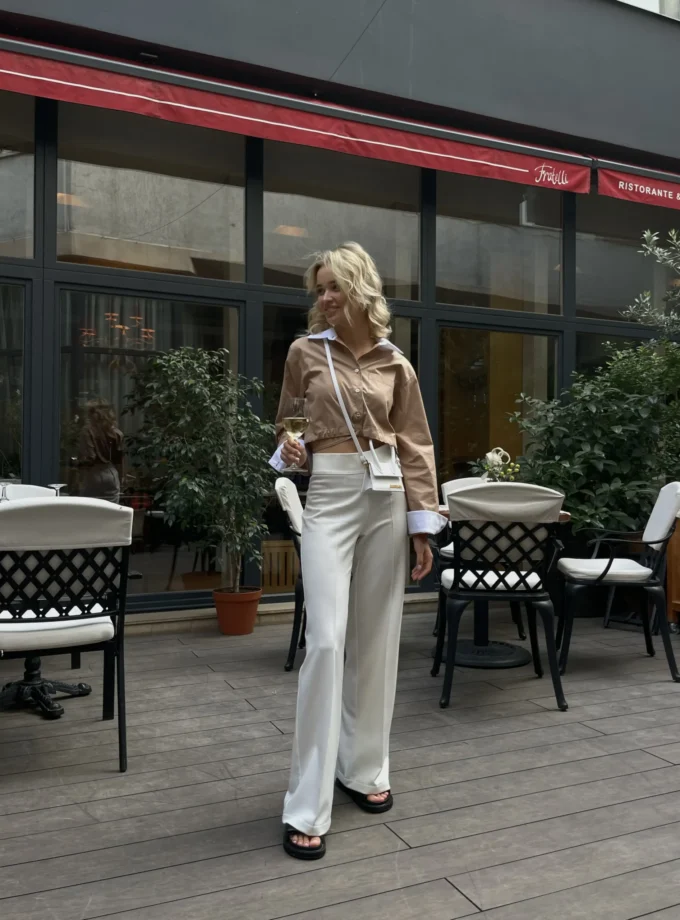 Класичні прямі брюки