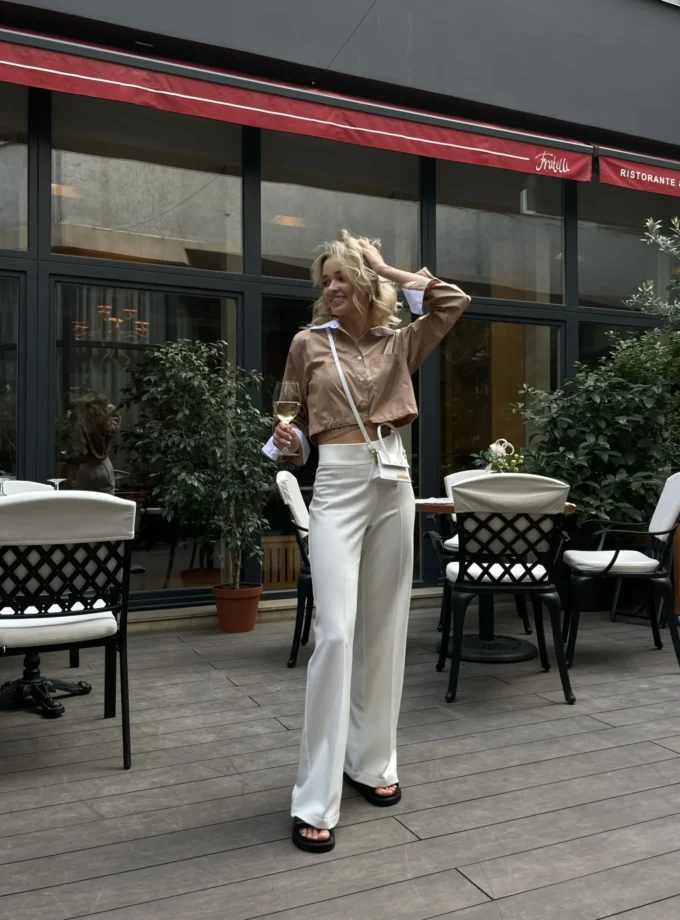 Класичні прямі брюки