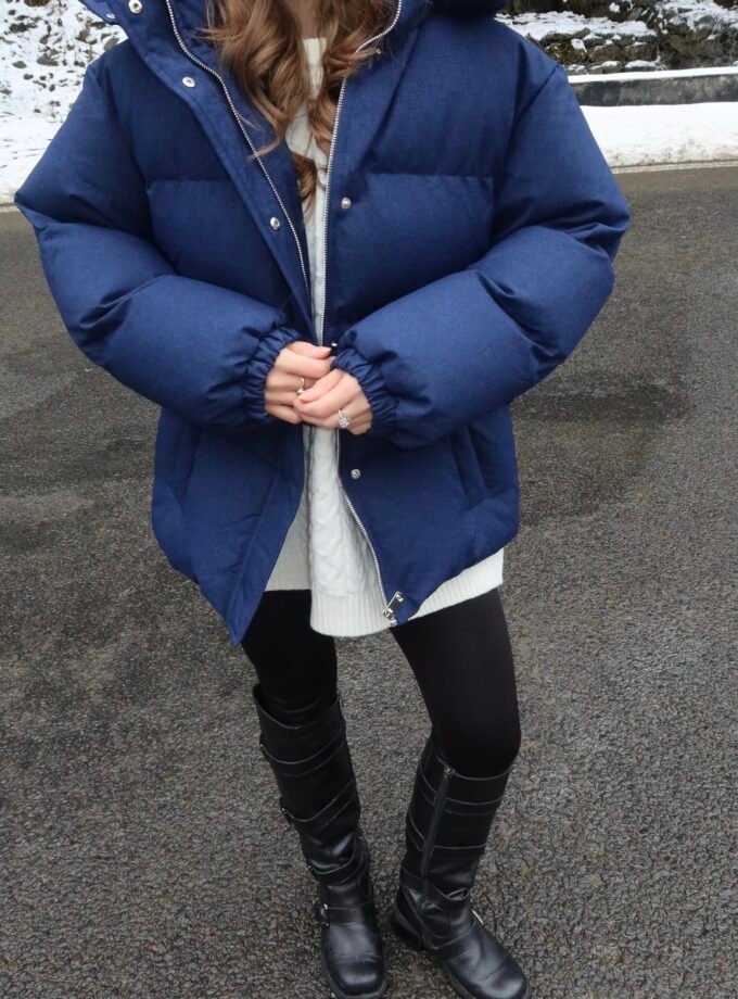 Пуфер "Cashmere" Dark blue