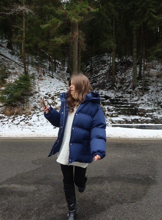 Пуфер "Cashmere" Dark blue