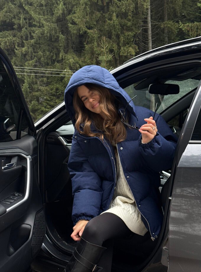 Пуфер "Cashmere" Dark blue